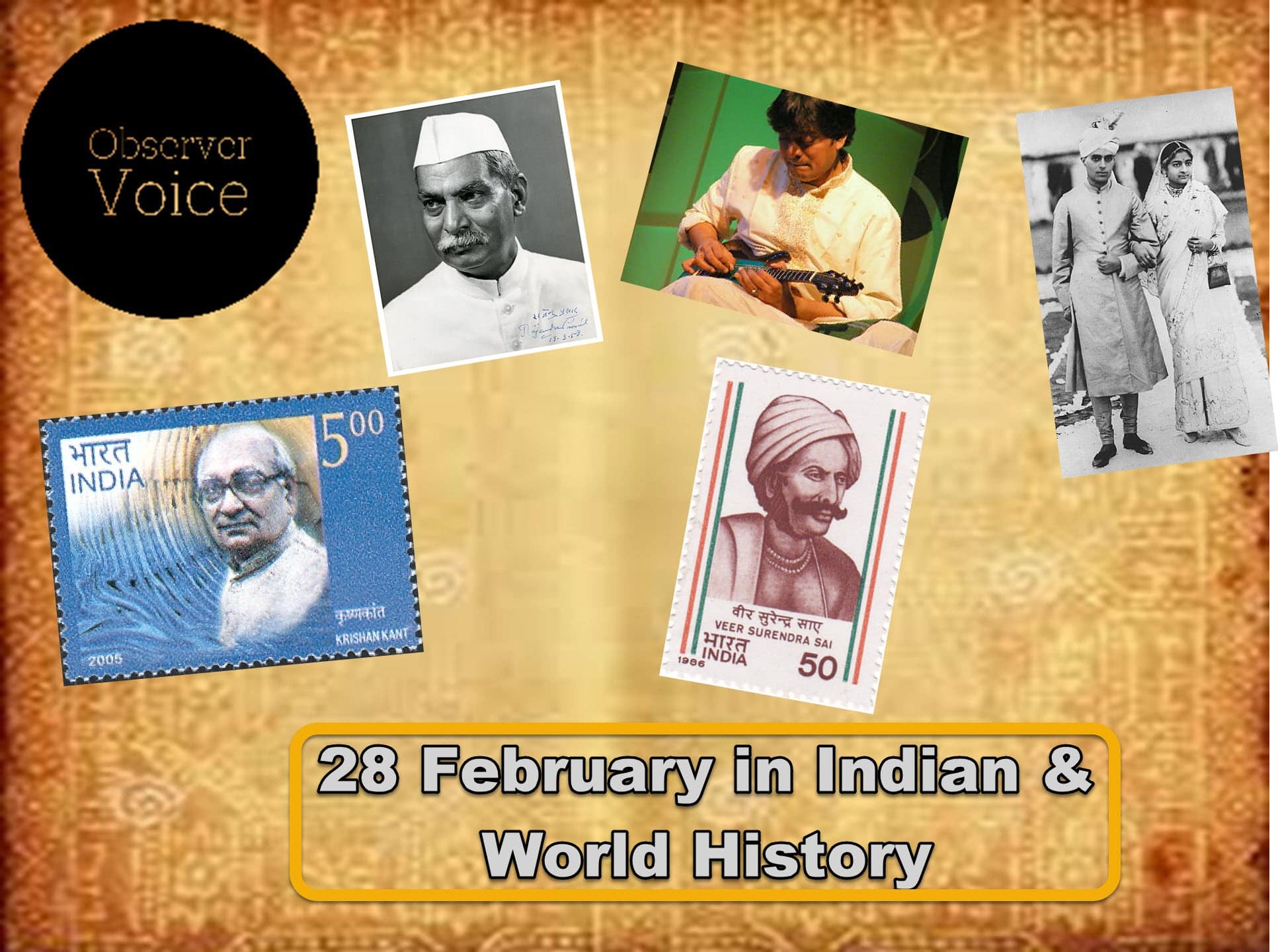 28 February in Indian History Observer Voice
