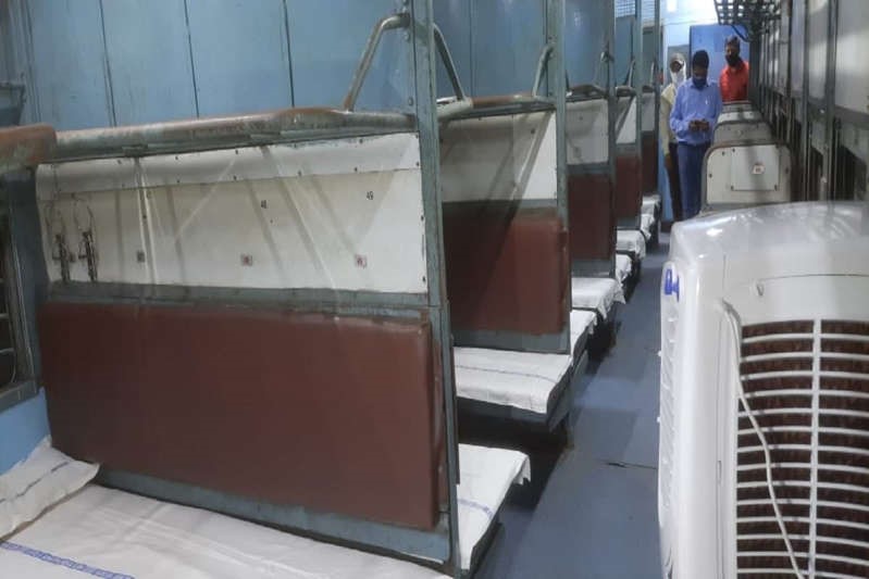 70,000 Isolation beds made available by Railways in more than 4400 Covid Care Coaches