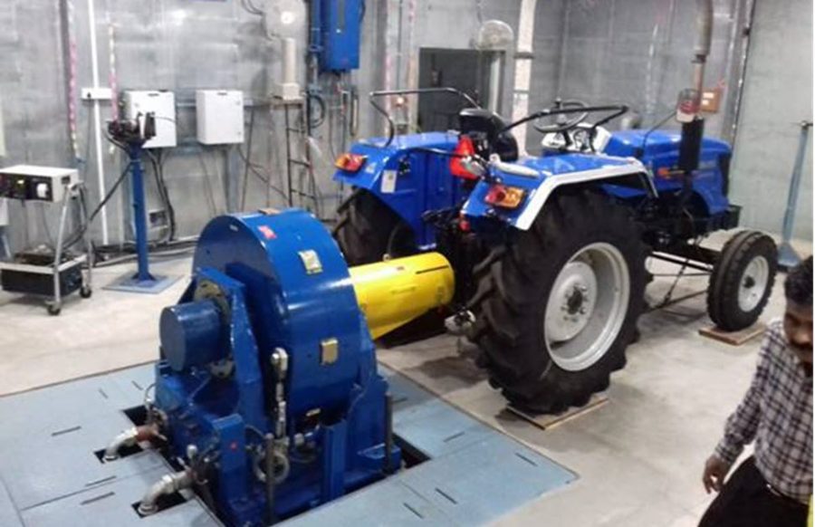 Firstever test of Electric Tractor Observer Voice