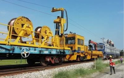 Railways logs record pace of route Kilometer electrification