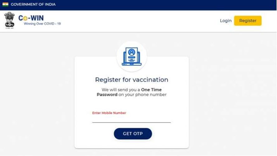 Update on CoWIN portal for COVID Vaccination in Phase-3