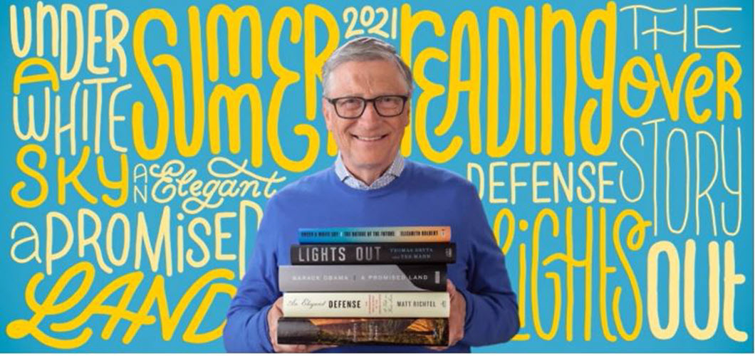 Bill Gates 5 ideas for summer reading Observer Voice