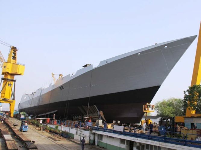 Delivery of 15B stealth guided missile destroyers