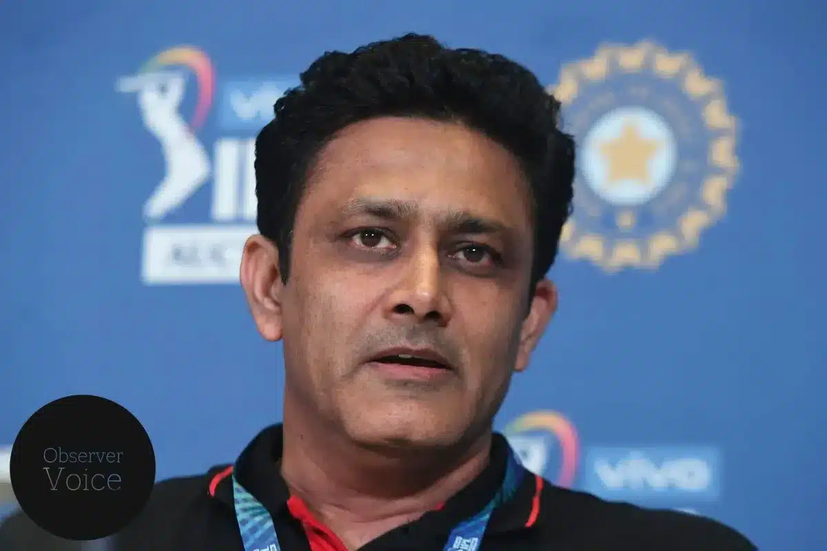 17 October: Anil Kumble, former Indian cricketer.