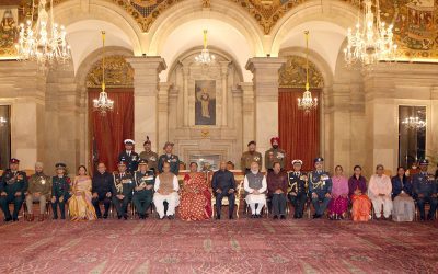 Gallantry Awards for the year 2020 is presented