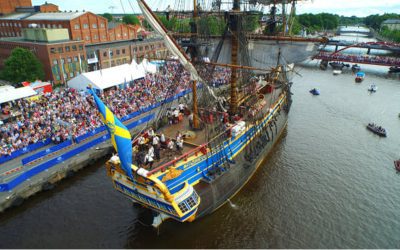 Replica 18th-century ship Götheborg II plans re-sail the trading route in 2022