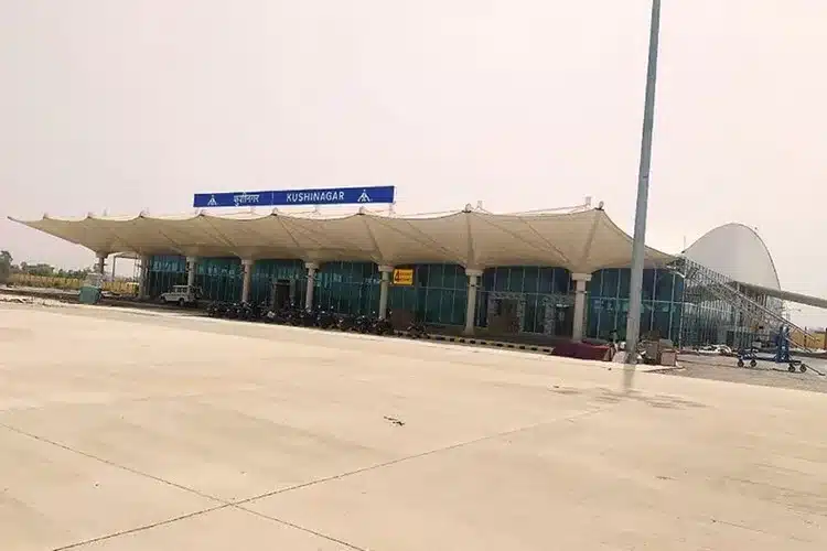  Kushinagar airport started Domestic flight operation