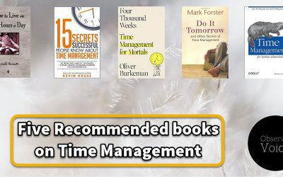 Five Recommended books on Time Management