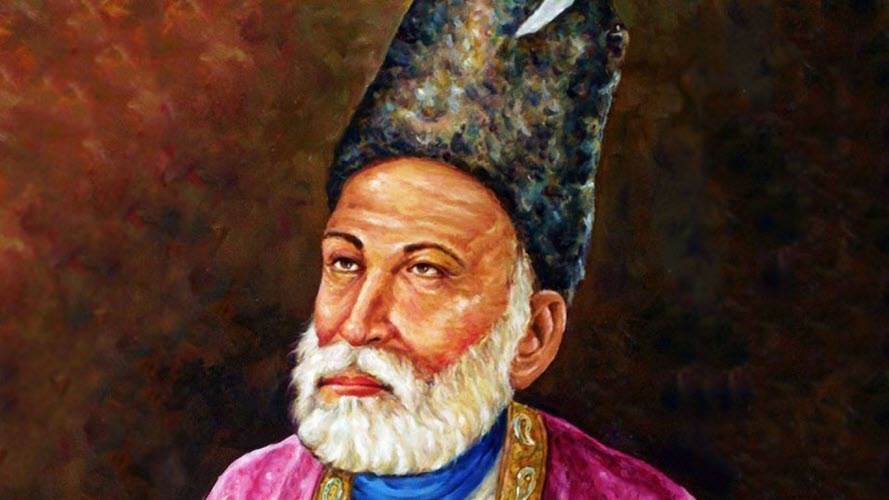 Mirza Ghalib, an Indian poet.