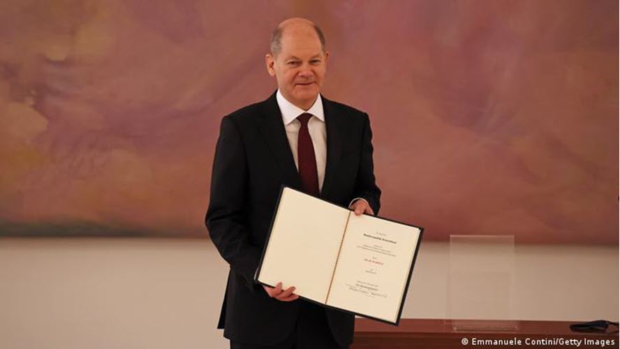 Olaf Scholz elected as Chancellor of Germany