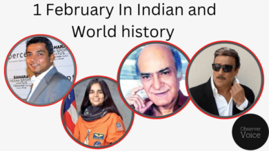 1 February in Indian and World History