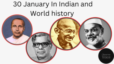 30 January in Indian and World History