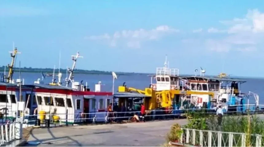 Haldia inland waterway terminal