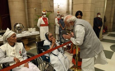 PM condoles the demise of social worker and Padma awardee Shanti Devi ji
