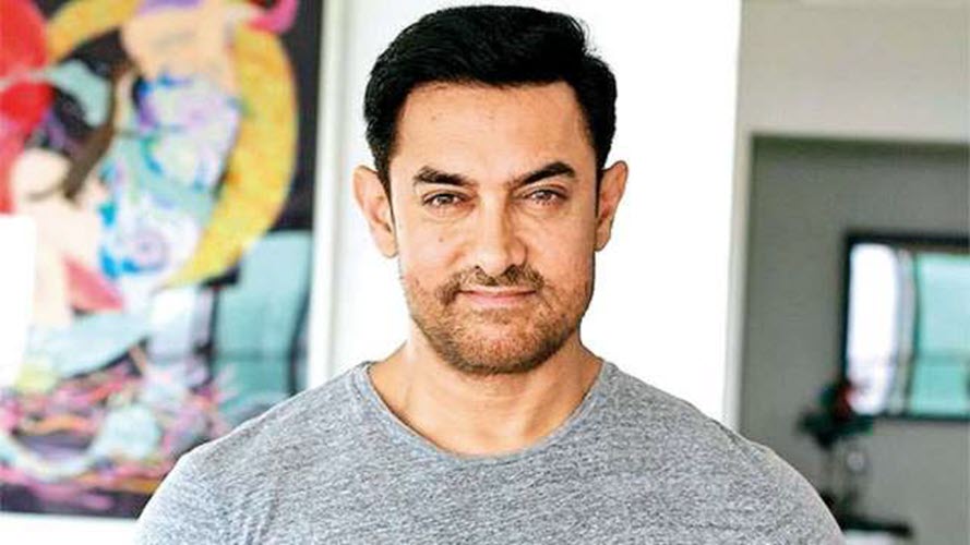 Aamir Khan, an Indian actor