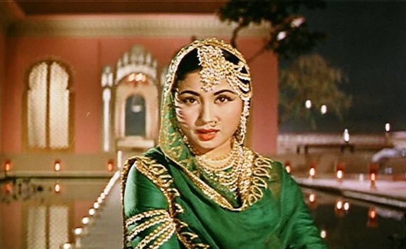 Meena Kumari, an Indian actress
