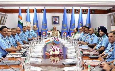 Defence Minister addresses IAF Commanders’ Conference