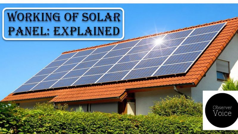 How do Solar panels work?