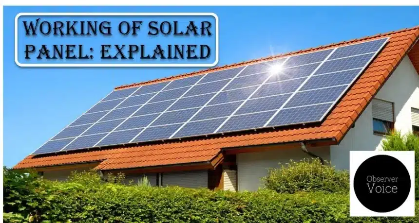 How do Solar panels work