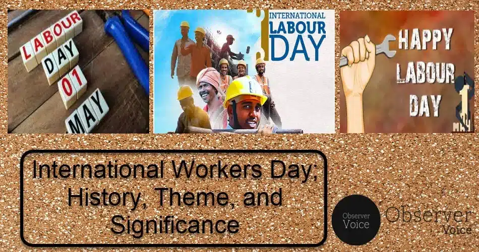 1 May: International Workers Day