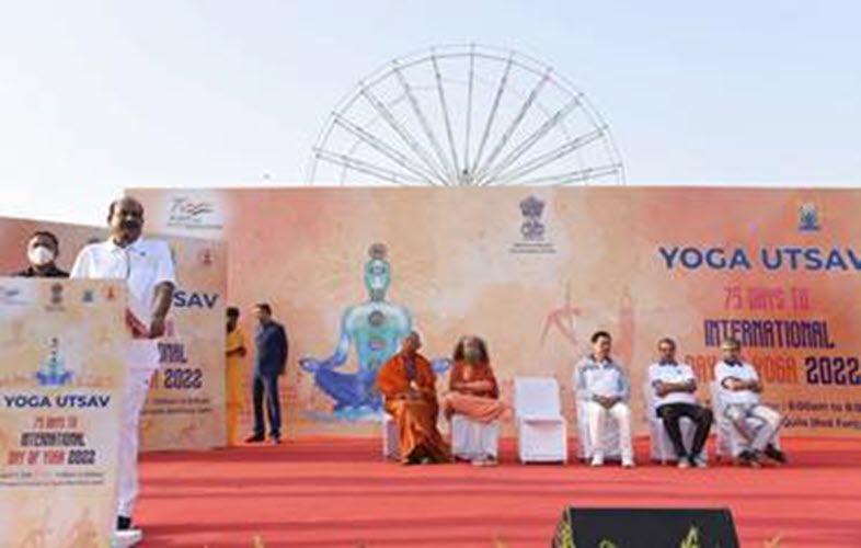 Ministry of Ayush organised a Yoga Utsav on World Health Day