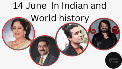 14 June in Indian and World History