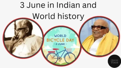 3 June in Indian and World History