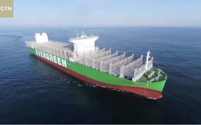 World’s largest container ship delivered
