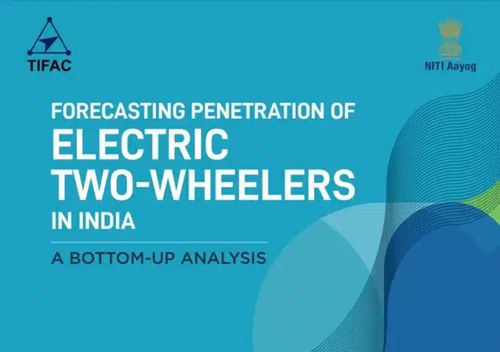 Forecasting Penetration of Electric Two-Wheelers in India