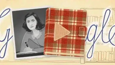 Google Doodle honours Anne Frank