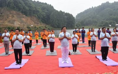 Yoga uplifts the mind and body: Shri Sarbananda Sonowal