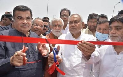 Nitin Gadkari inaugurates and lays foundation stones of 15 National Highway projects in Bihar