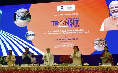 PM dedicates Pragati Maidan Integrated Transit Corridor project
