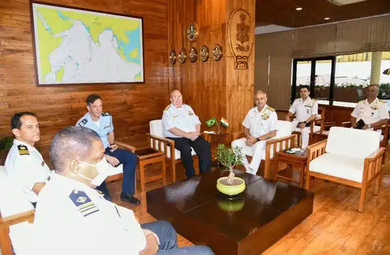 Brazilian Navy delegation