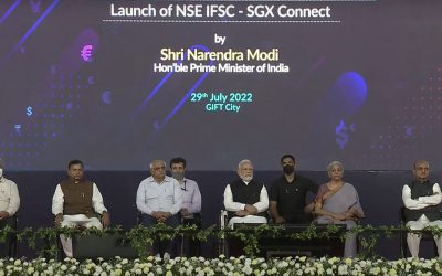 PM lays foundation stone of IFSCA headquarters at GIFT City