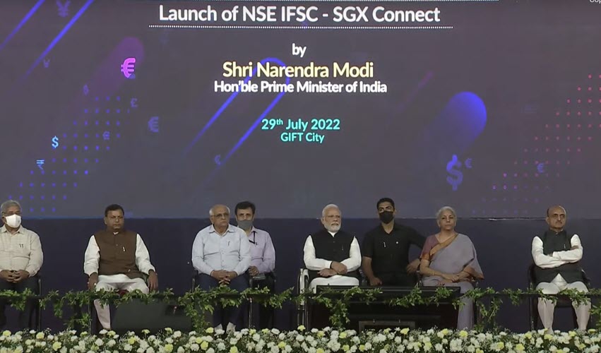 PM lays foundation stone of IFSCA headquarters at GIFT City