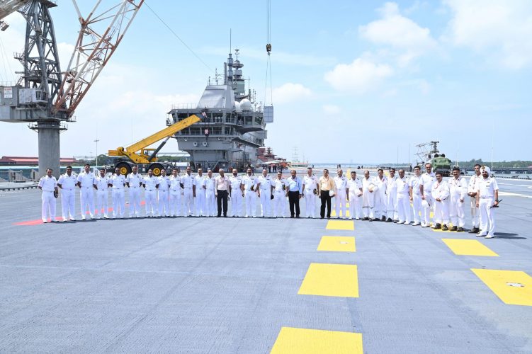 INS Vikrant handed over to Navy
