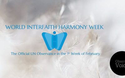1 February: World Interfaith Harmony Week 2022 and its Significance