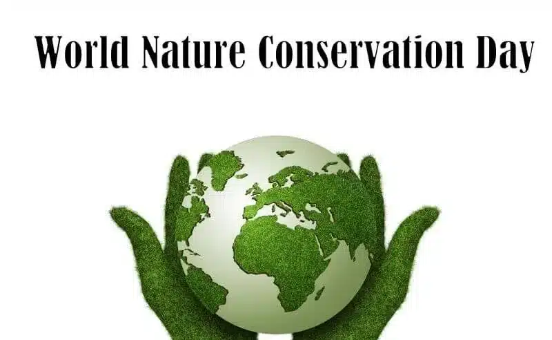 28 July: World Nature Conservation Day