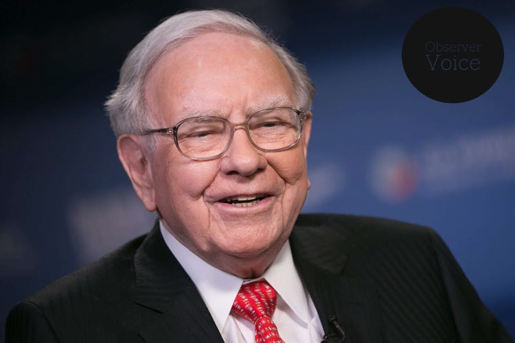 30 August: Warren Buffett an American Businessman - Observer Voice