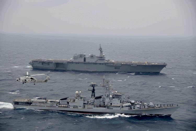 Japan-India Maritime Exercise 2022 Concludes