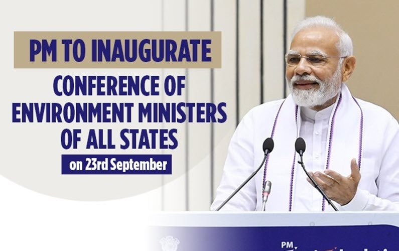 PM to inaugurate National Conference of Environment Ministers