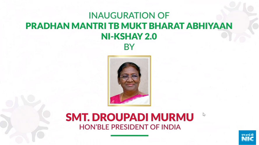 President of India launches Pradhan Mantri TB Mukt Bharat Abhiyaan