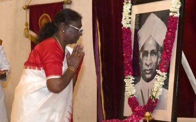 President of India pays homage to Dr Sarvepalli Radhakrishnan on his birth anniversary