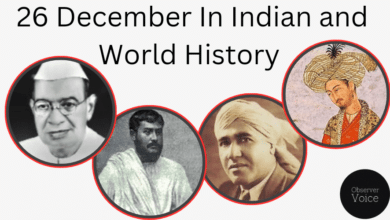 26 December in Indian and World History