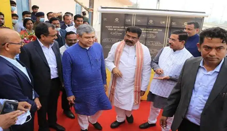 Rs 300 Crore Angul-Balram Rail-link Inaugurated