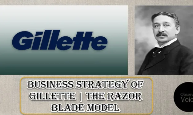 Business strategy of Gillette | The Razor and Blade Model