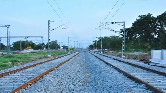 Railways track projects are given priority by Indian Railways