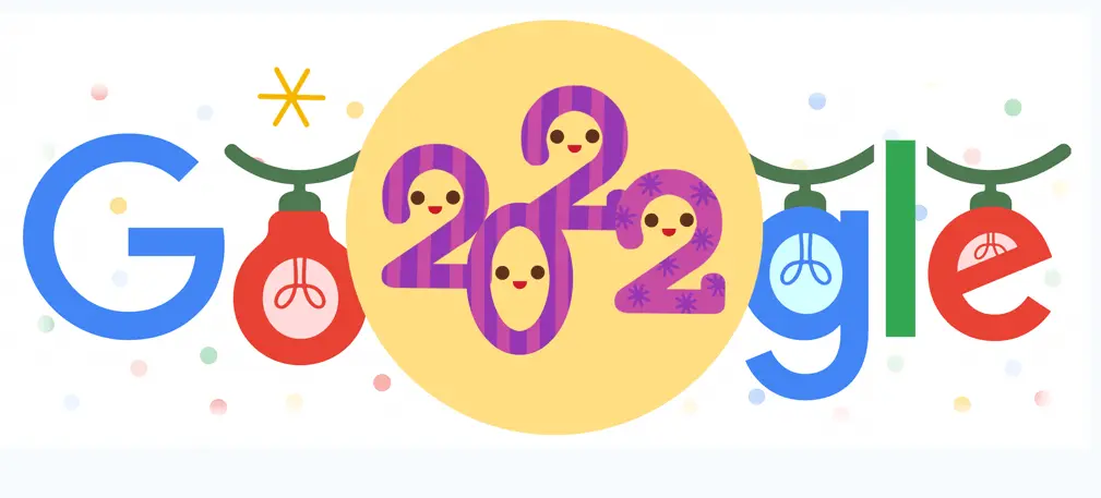 31 December: Google Doodle celebrate New Year’s Eve 2022
