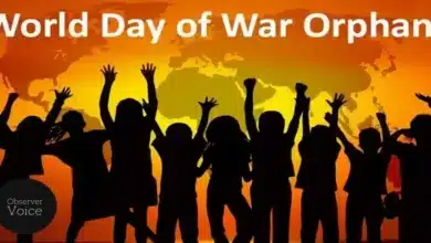 6 January: World Day for War Orphans